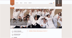 Desktop Screenshot of aikidopatrice.com
