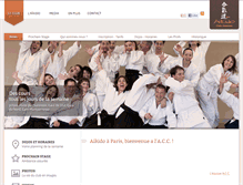 Tablet Screenshot of aikidopatrice.com